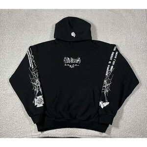 Darc Sport Hoodie Mens L Marvel Symbiote Spiderman Venom Sweatshirt Pullover